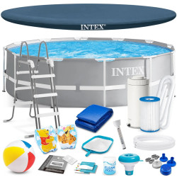 Piscina cu cadru Intex 26716 (Grey/Blue) Thumb