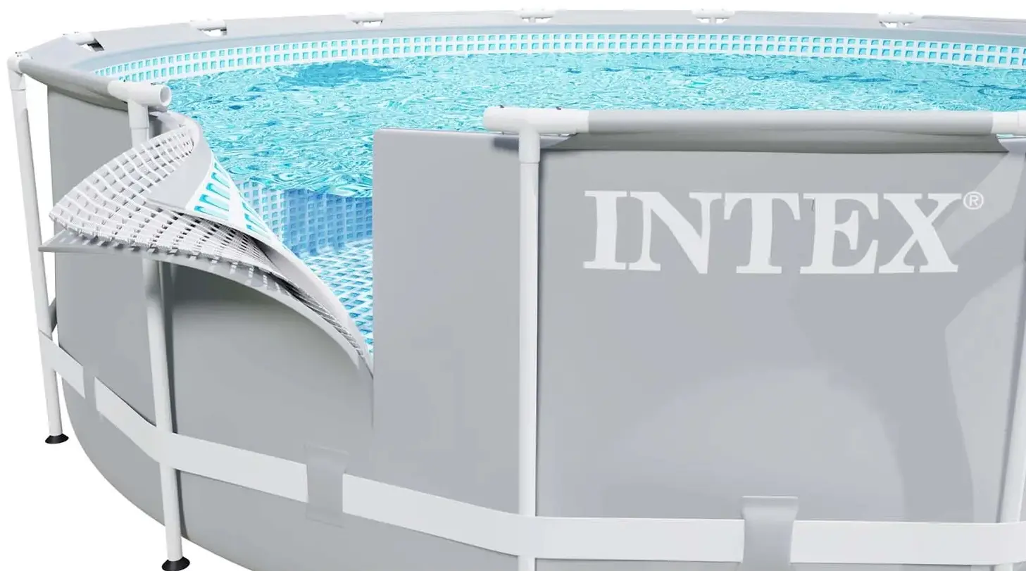 Piscina cu cadru Intex 26716 (Grey/Blue) - 4