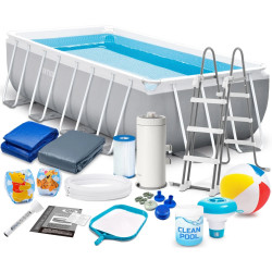 Piscina cu cadru Intex 26792-17W1 (Grey/Blue) Thumb