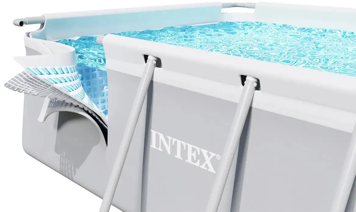 Piscina cu cadru Intex 26792-17W1 (Grey/Blue) - 6