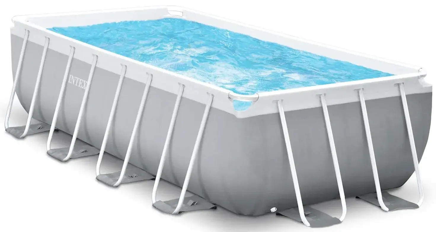 Piscina cu cadru Intex 26792-17W1 (Grey/Blue)