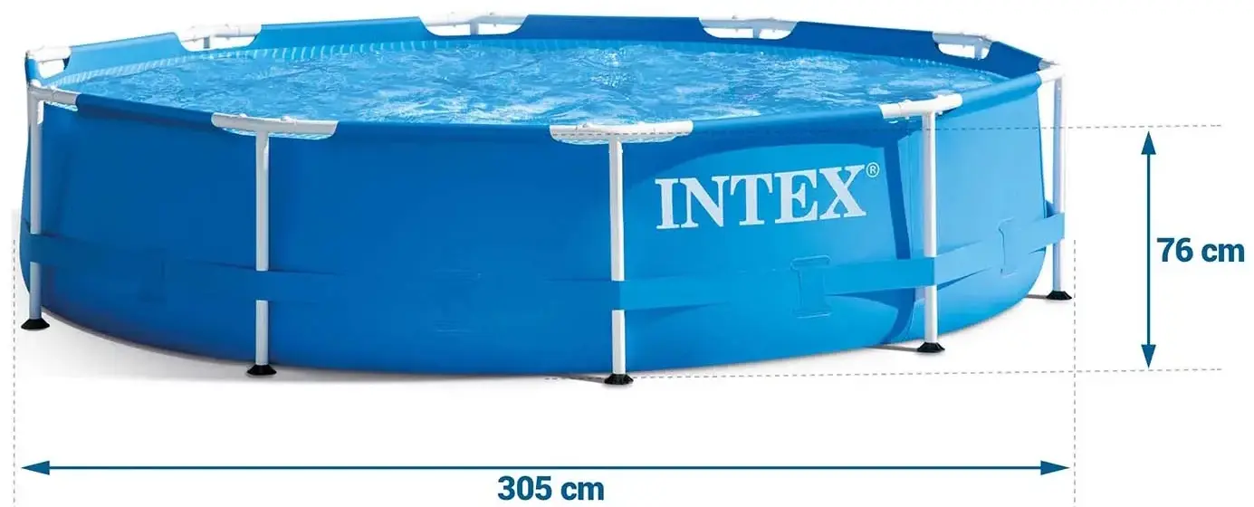 Piscina cu cadru Intex 28200 (Blue) - 3