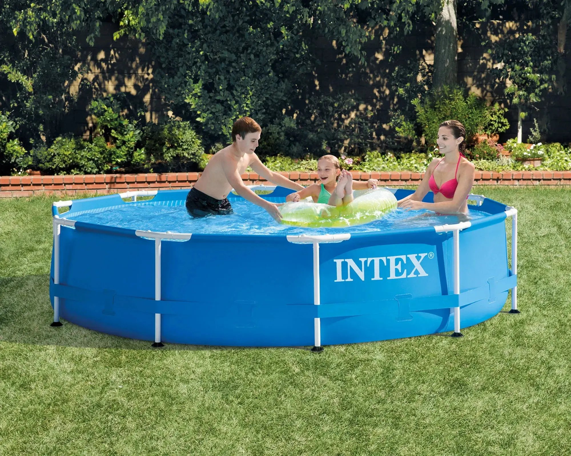 Piscina cu cadru Intex 28202 (Blue) - 5