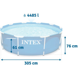 Piscina cu cadru Intex 28202 (Blue) Thumb