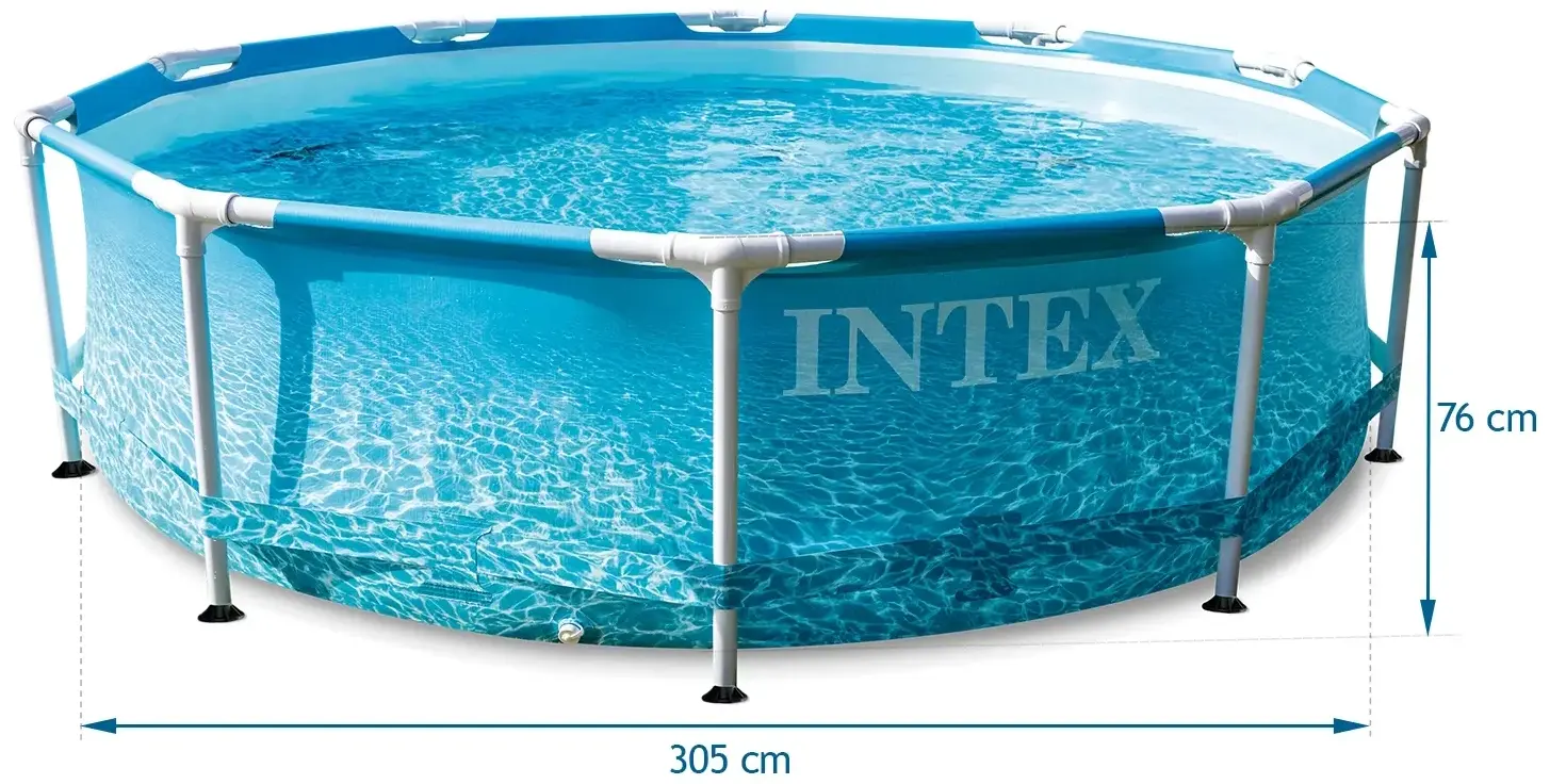 Piscina cu cadru Intex 28206 (Blue) - 2