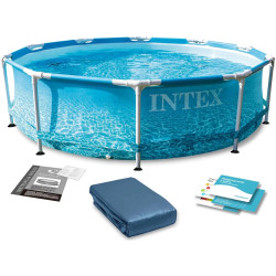 Piscina cu cadru Intex 28206 (Blue) Thumb