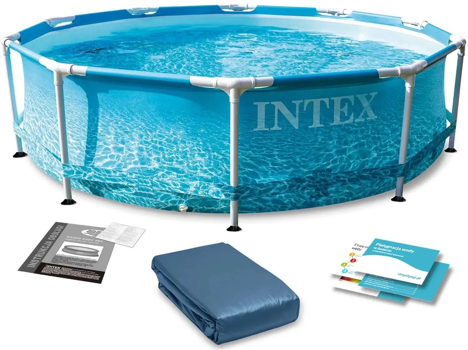 Piscina cu cadru Intex 28206 (Blue) - 4