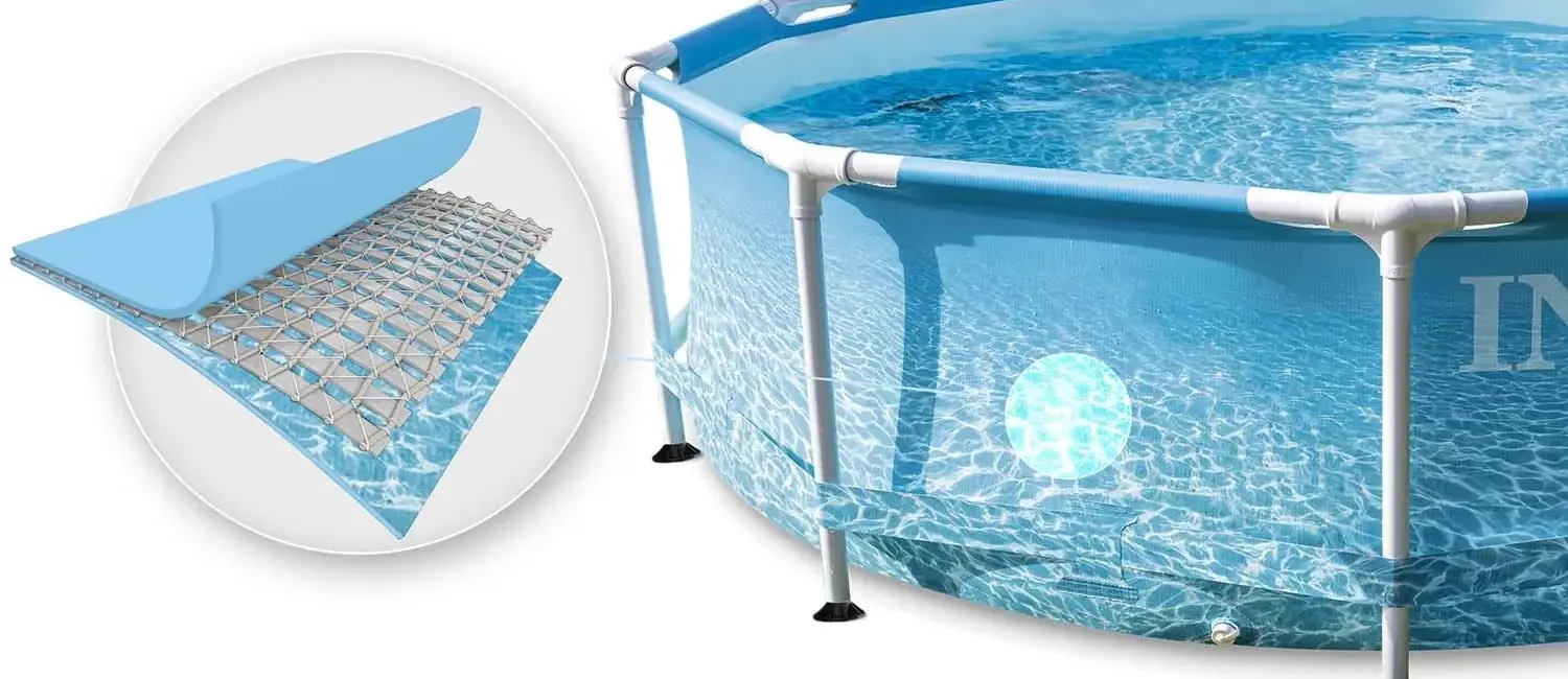 Piscina cu cadru Intex 28206 (Blue) - 5