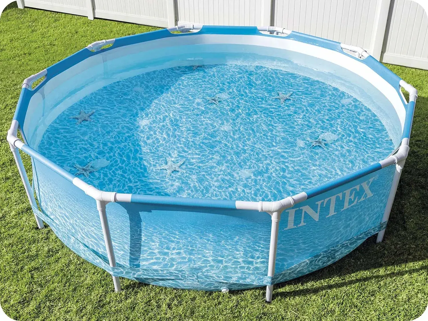 Piscina cu cadru Intex 28206 (Blue) - 7