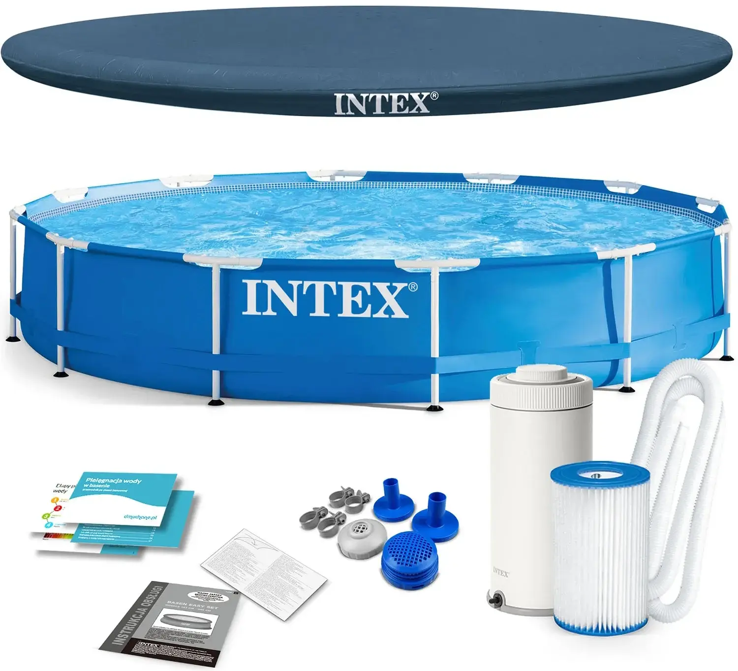 Piscina cu cadru Intex 28212-4in1 (Blue) - 2