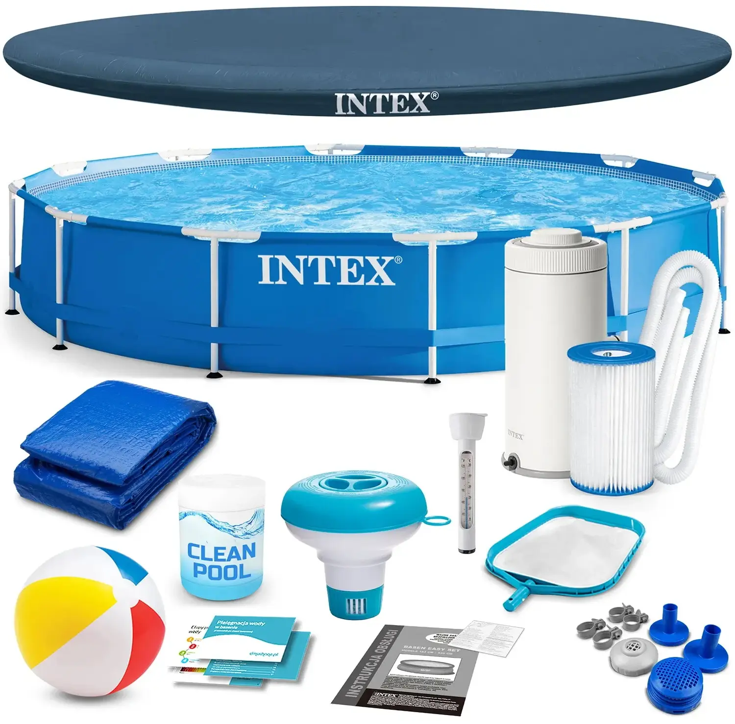 Piscina cu cadru Intex 28212 (Blue) - 2
