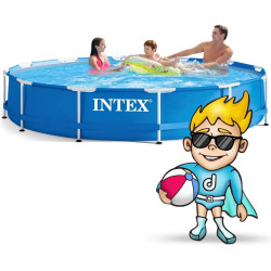Piscina cu cadru Intex 28212 (Blue) Thumb