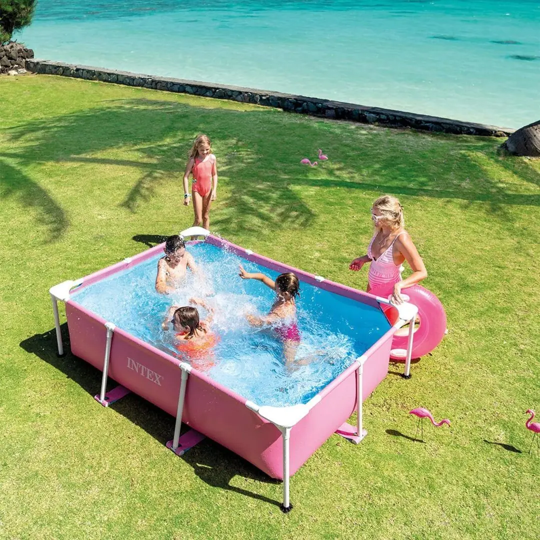 Piscina cu cadru Intex 28266 (Pink) - 3