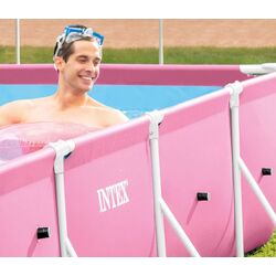 Piscina cu cadru Intex 28266 (Pink) Thumb