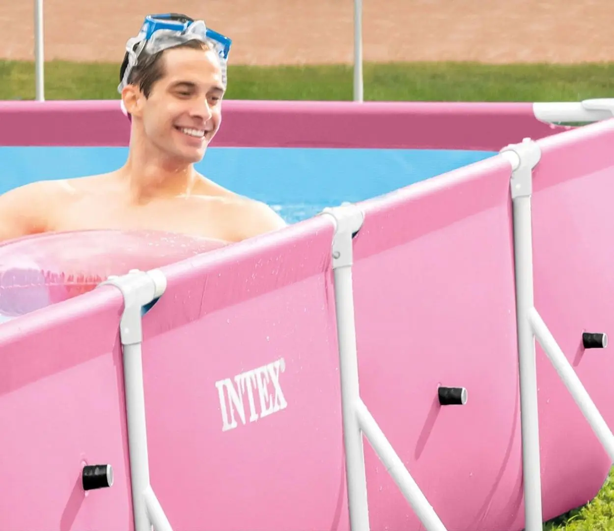 Piscina cu cadru Intex 28266 (Pink) - 2