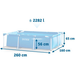 Piscina cu cadru Intex 28271 (Blue) Thumb