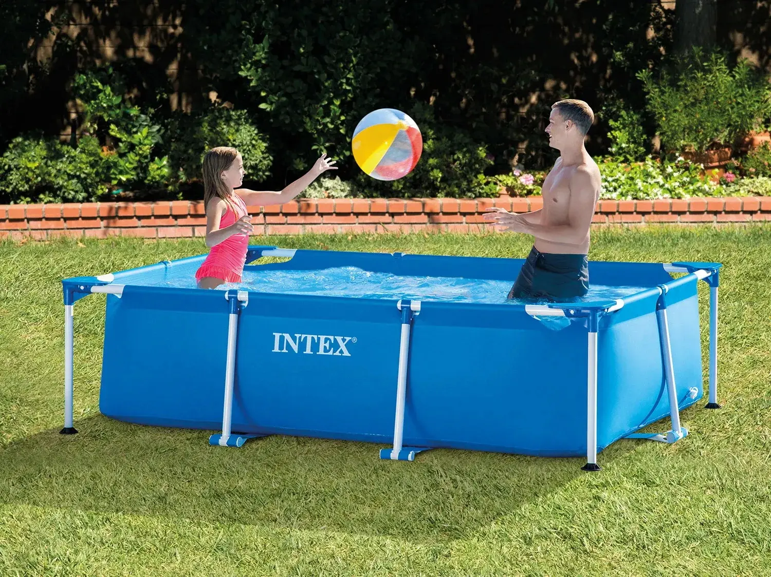 Piscina cu cadru Intex 28271 (Blue) - 6