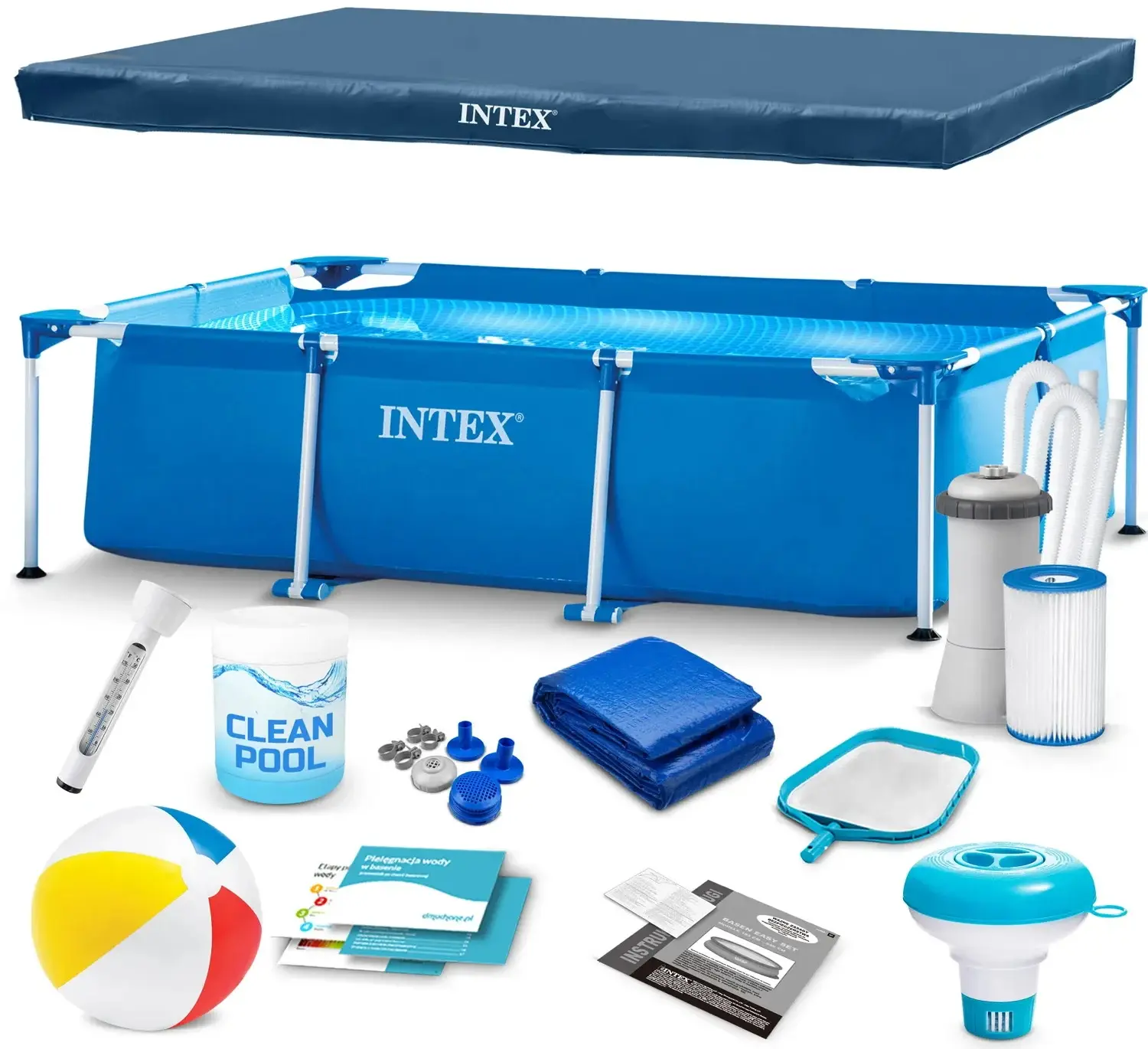 Piscina cu cadru Intex 28272-15W1 (Blue) - 2