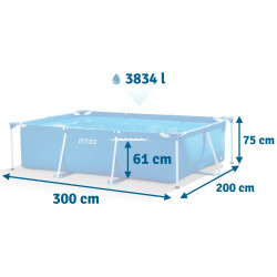Piscina cu cadru Intex 28272 (Blue) Thumb