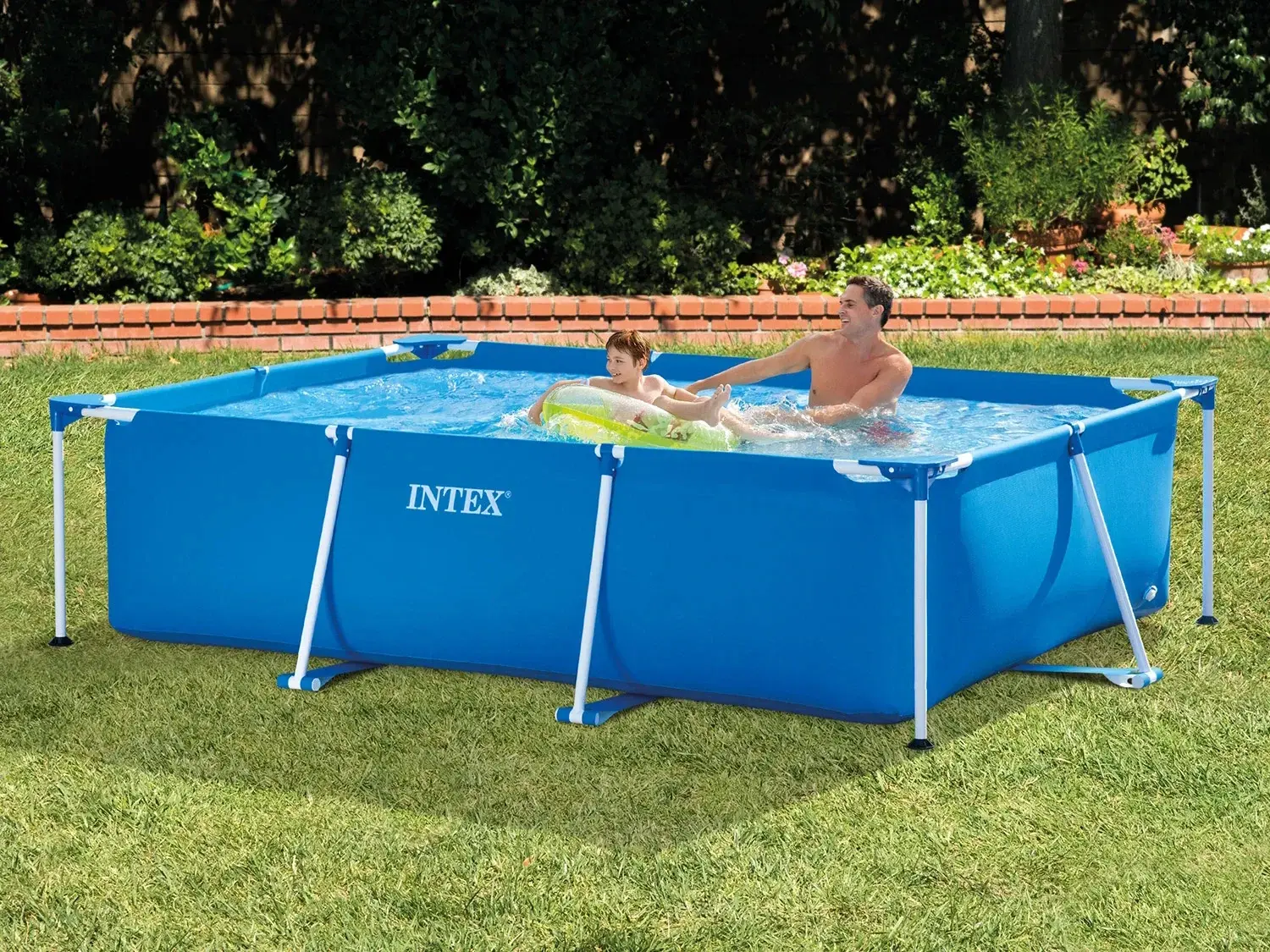Piscina cu cadru Intex 28272 (Blue) - 6