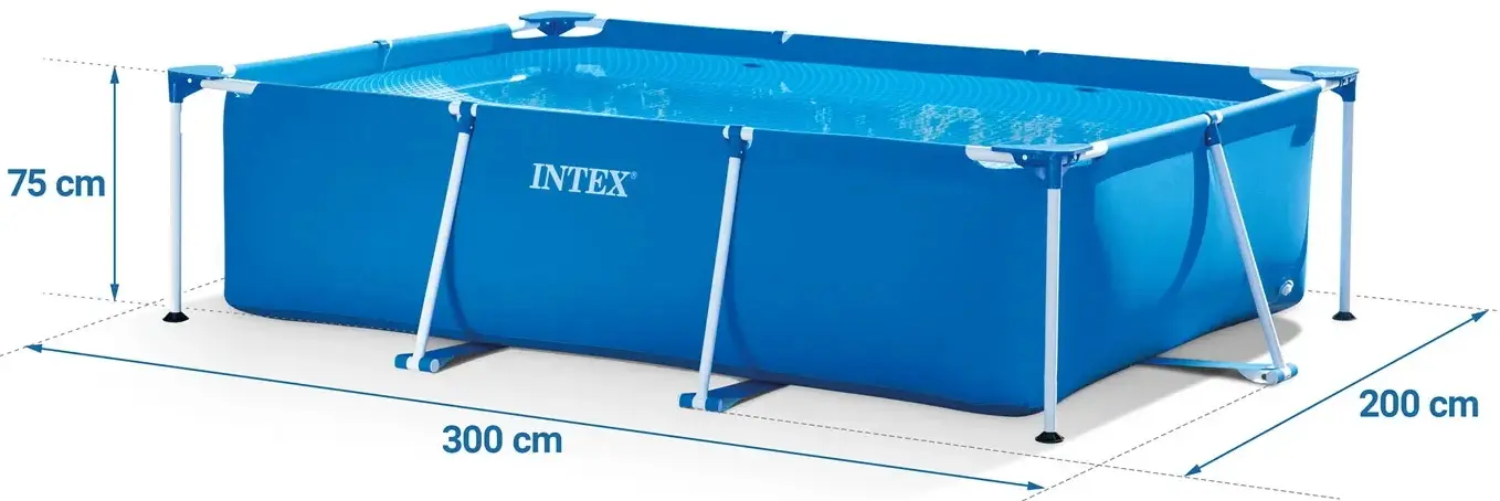 Piscina cu cadru Intex 28272-M (Blue) - 2