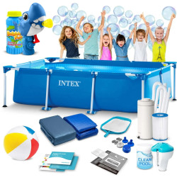 Piscina cu cadru Intex 28272-M (Blue) Thumb