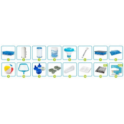 Piscina cu cadru Intex 28272-M (Blue) Thumb