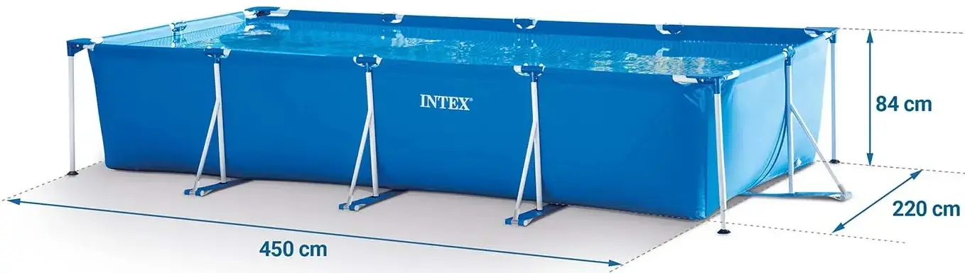 Piscina cu cadru Intex 28273 (Blue) - 2