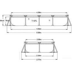 Piscina cu cadru Intex 28273 (Blue) Thumb