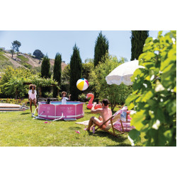Piscina cu cadru Intex 28290 (Pink/Blue) Thumb