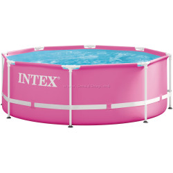 Piscina cu cadru Intex 28290 (Pink/Blue)
