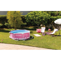 Piscina cu cadru Intex 28290 (Pink/Blue) Thumb