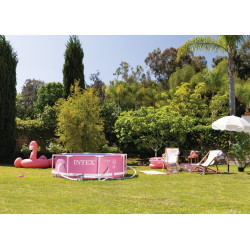 Piscina cu cadru Intex 28290 (Pink/Blue) Thumb