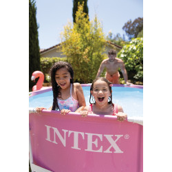 Piscina cu cadru Intex 28290 (Pink/Blue) Thumb