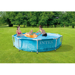 Piscina cu cadru Intex Beachside 10w1 28208 (Blue) Thumb