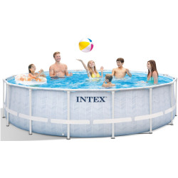 Piscina cu cadru Intex Chevron Prism 26746 (Blue) Thumb