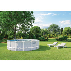 Piscina cu cadru Intex Chevron Prism 26746 (Blue) Thumb