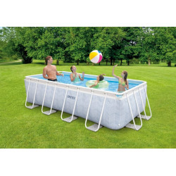 Piscina cu cadru Intex Chevron Prism 26780 (Blue) Thumb