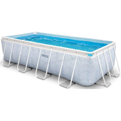Piscina cu cadru Intex Chevron Prism 26780 (Blue)