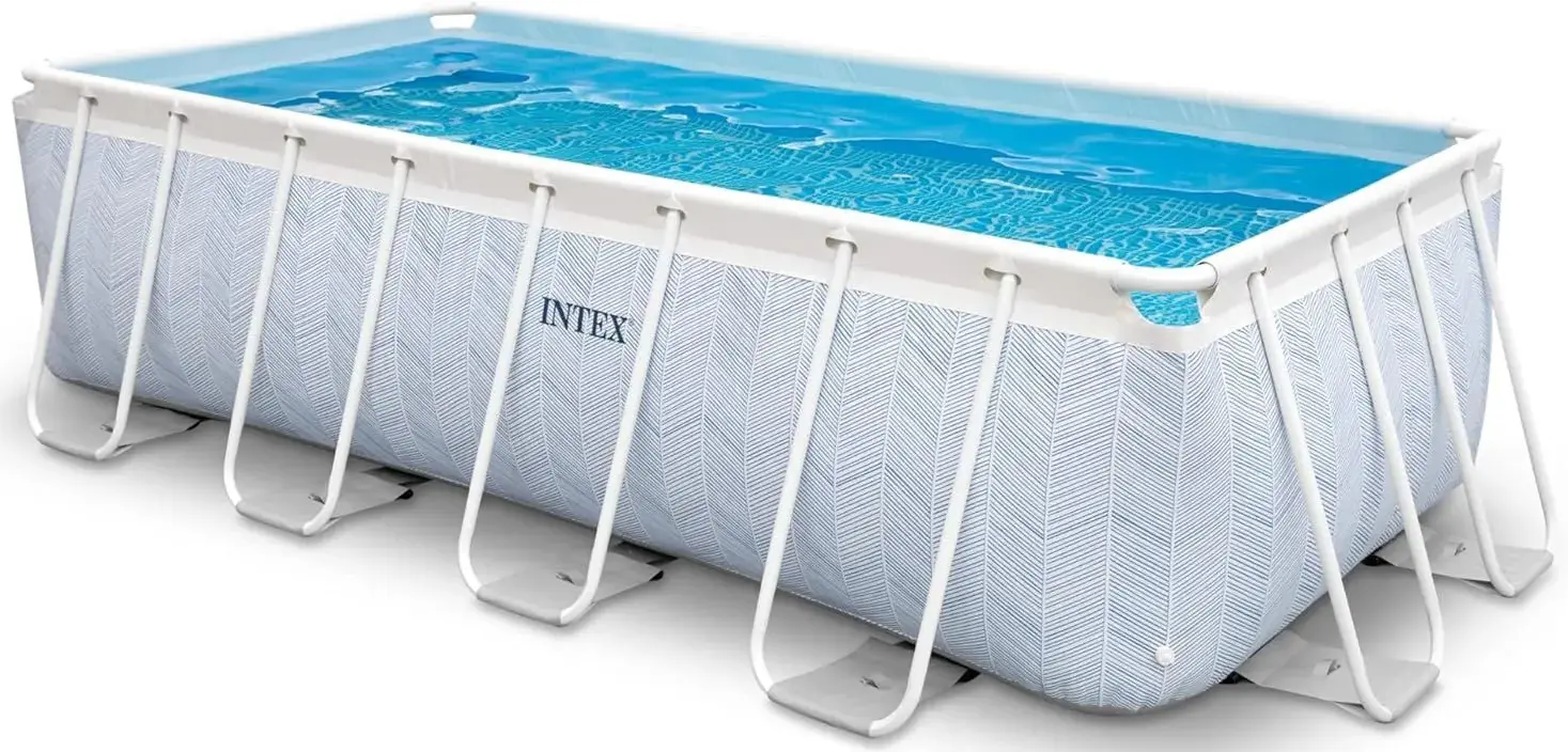 Piscina cu cadru Intex Chevron Prism 26780 (Blue)