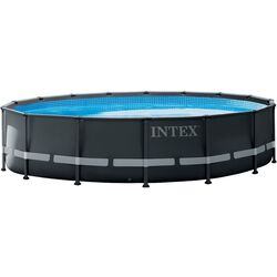 Piscina cu cadru Intex Ultra 26326 (Black)