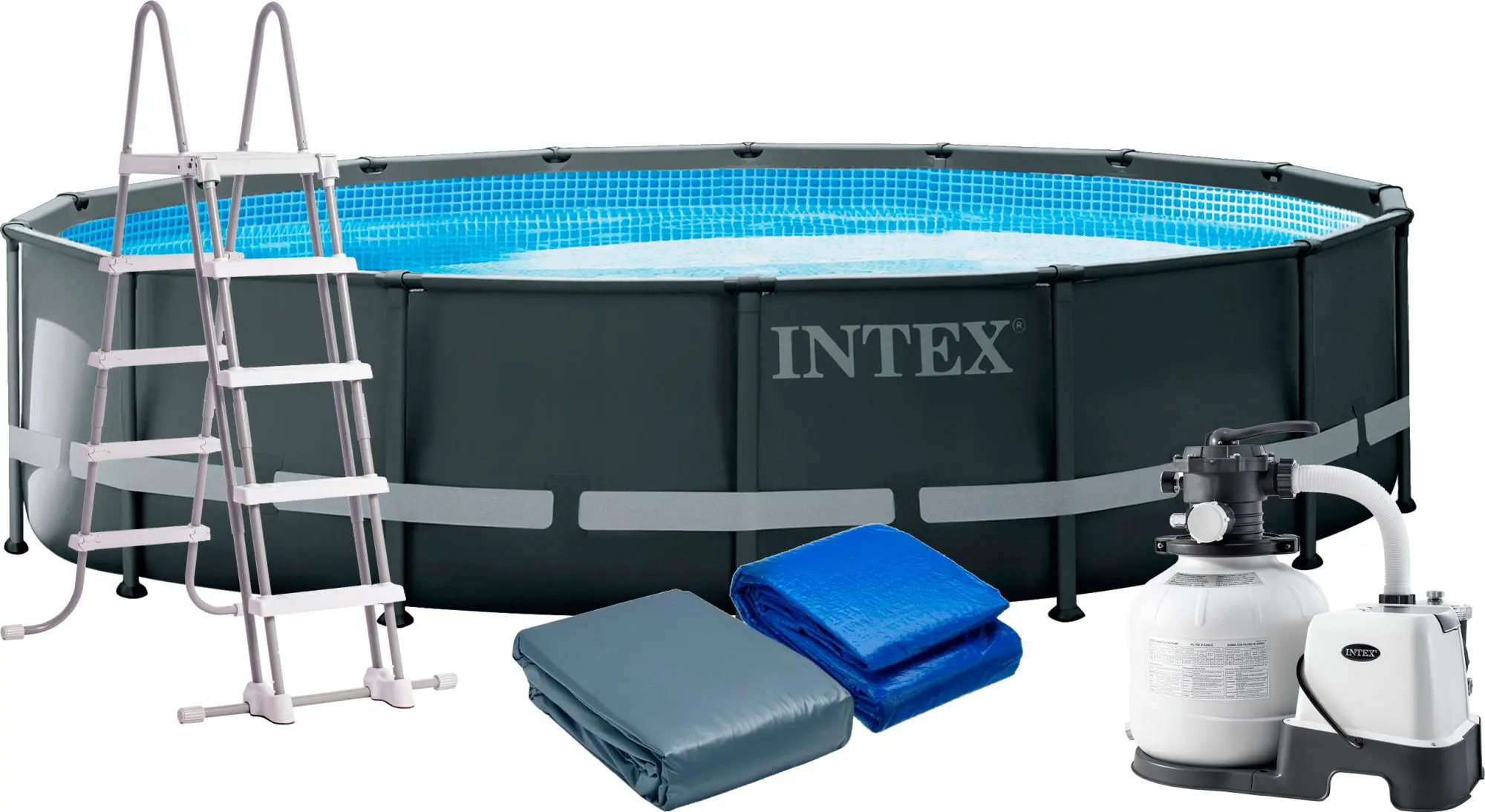 Piscina cu cadru Intex Ultra 26326 (Black)
