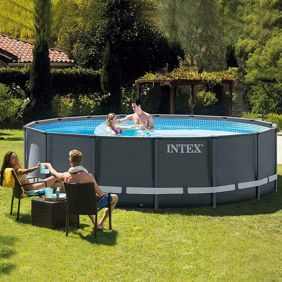 Piscina cu cadru Intex Ultra 26326 (Black)