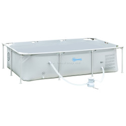 Каркасный бассейн Outsunny 848-016V90GY (Grey)