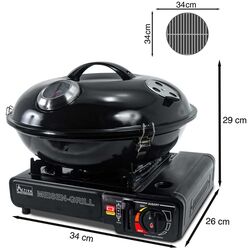 Gratar pe gaz Activa Meisen (Black) Thumb