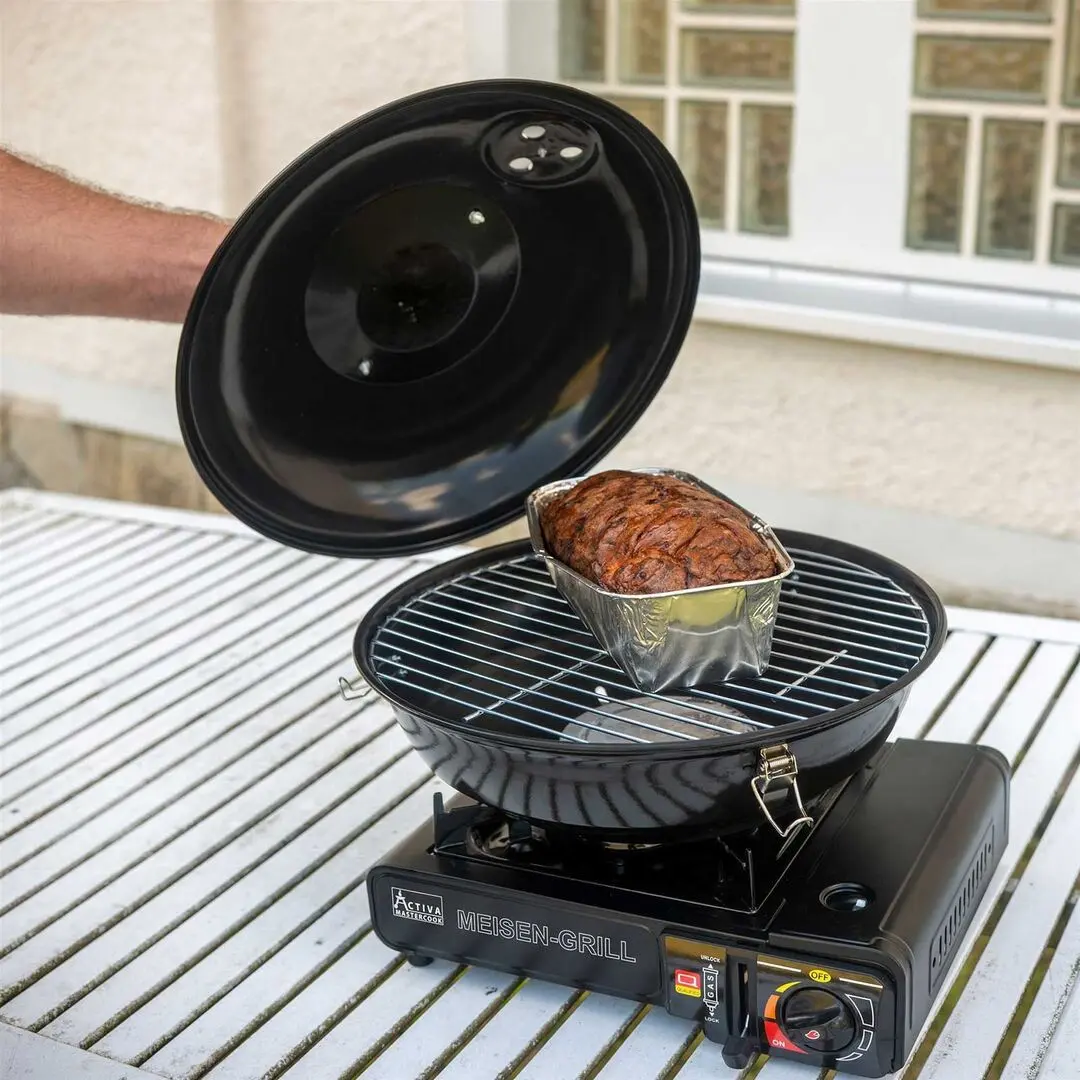 Gratar pe gaz Activa Meisen (Black) - 10