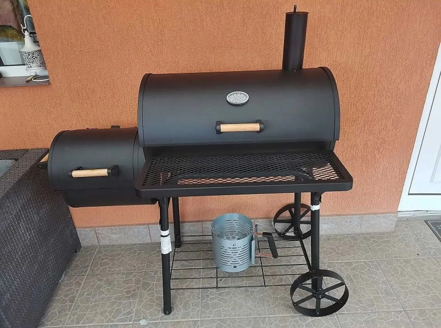 Гриль-коптильня Activa Washington 11240 (Black) - 2