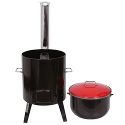 Soba pentru ceaun Activa 11275 (Black/Red) Thumb