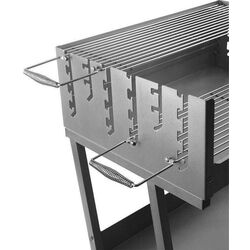 Gratar cu carbuni Activa Munchen (Silver) Thumb