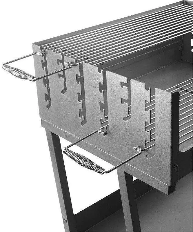 Gratar cu carbuni Activa Munchen (Silver) - 2